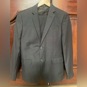 Boys Gray 2-piece Suit